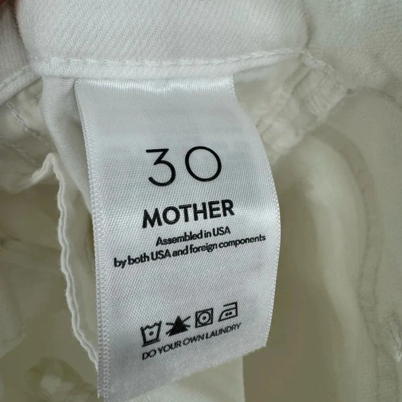 MOTHER The Hustler Ankle Fray Fairest Of Them All Size 30 B1545 - Picture 7 of 8